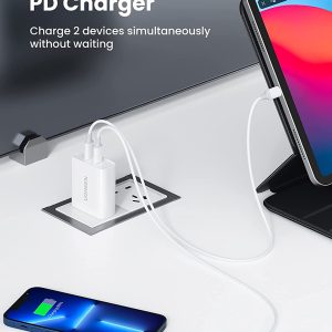 Củ sạc nhanh Ugreen hai cổng 36W