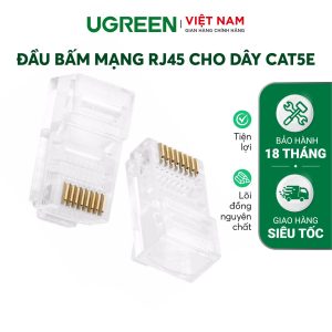 Đầu bấm mạng RJ45 cho dây CAT5e UGREEN NW110
