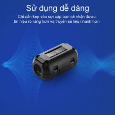 Đầu bọc chống nhiễu điện từ cho dây cáp đường kính 5.5mm và 7.3mm Lọc dòng Core ZJ301 UGREEN 20305 20306