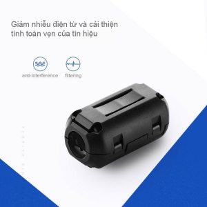 Đầu bọc chống nhiễu điện từ cho dây cáp đường kính 5.5mm và 7.3mm Lọc dòng Core ZJ301 UGREEN 20305 20306 14 Đầu bọc chống nhiễu điện từ cho dây cáp đường kính 5.5mm và 7.3mm Lọc dòng Core ZJ301 UGREEN 20305 20306