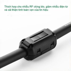 Đầu bọc chống nhiễu điện từ cho dây cáp đường kính 5.5mm và 7.3mm Lọc dòng Core ZJ301 UGREEN 20305 20306 15 Đầu bọc chống nhiễu điện từ cho dây cáp đường kính 5.5mm và 7.3mm Lọc dòng Core ZJ301 UGREEN 20305 20306