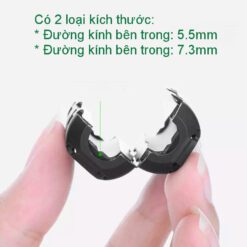 Đầu bọc chống nhiễu điện từ cho dây cáp đường kính 5.5mm và 7.3mm Lọc dòng Core ZJ301 UGREEN 20305 20306