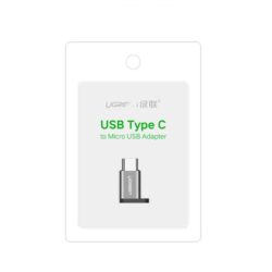 Đầu chuyển đổi Micro USB sang Type C UGREEN US278 Có hỗ trợ OTG dùng cho điện thoại di động Android