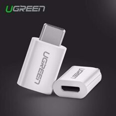 Đầu chuyển Micro USB  sang USB type C hỗ trợ chức năng OTG cho One plus 6 5 Xiaomi mi 8 Huawei.. UGREEN US157