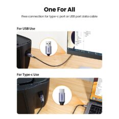 Đầu chuyển Type C sang cổng máy in USB B UGREEN US382 - Tốc độ truyền 480Mbs