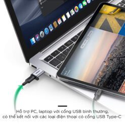 Đầu chuyển Type C sang USB 3.0 UGREEN US204 - Tốc độ truyền lên đến 10Gbps, hỗ trợ tương thích ngược