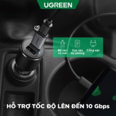 Đầu chuyển Type C sang USB 3.0 UGREEN US204 - Tốc độ truyền lên đến 10Gbps, hỗ trợ tương thích ngược