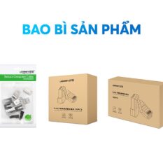 Đầu (hạt) bấm mạng RJ45 cho dây CAT6 bọc inox chống nhiễu UGREEN NW111