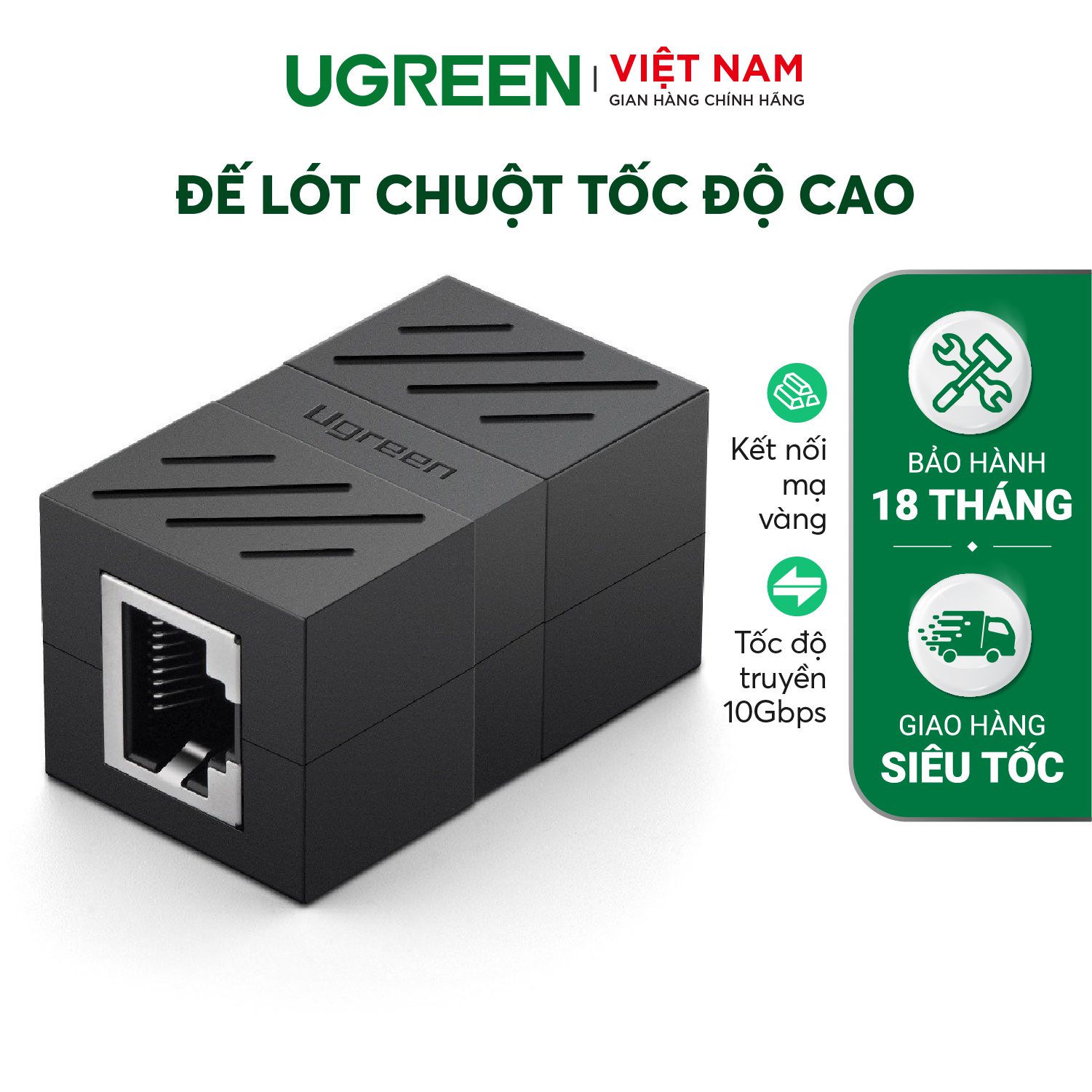Đầu nối mạng RJ45 8P8C UGREEN NW114 – Ugreen Việt Nam