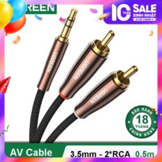 Cáp chuyển đổi 3.5mm sang 2 đầu RCA UGREEN AV170