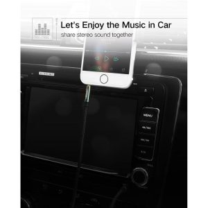 Dây âm thanh 3.5mm UGREEN AV112 Đầu vuông góc gập gpjn, vỏ bện vải sợi tổng hợp 13 Dây âm thanh 3.5mm UGREEN AV112 Đầu vuông góc gập gpjn, vỏ bện vải sợi tổng hợp - 60178-0.5m