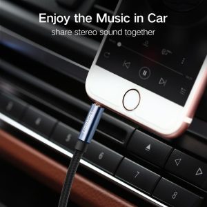 Dây âm thanh 3.5mm UGREEN AV112 Vỏ bện vải sợi tổng hợp dài từ 0.5-5m 15 Dây âm thanh 3.5mm UGREEN AV112 Vỏ bện vải sợi tổng hợp dài từ 0.5-5m