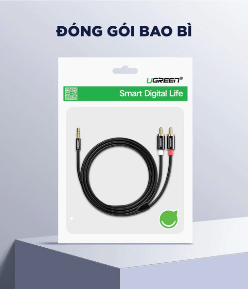 day audio 35mm ra 2 dau rca hoa sen dai 3m ugreen av116 10590 2