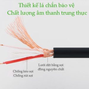 Dây nối dài XLR (Cannon) 3-pin UGREEN AV130