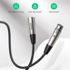 Dây Audio nối dài MIC XLR dây dù bện UGREEN AV185