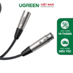 Dây Audio nối dài MIC XLR dây dù bện UGREEN AV185