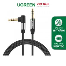 Dây AV 2 đầu 3.5mm vuông góc dài 3M UGREEN AV139 30560