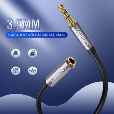 Dây cáp nối dài 3.5mm UGREEN AV118 hỗ trợ Mic