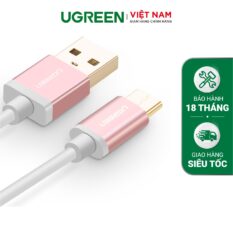 Dây cáp chuyển đổi USB 2.0 sang USB Type C dài từ 0.25-2M UGREEN US188