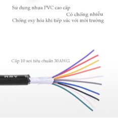 Dây cáp COM RS-232 đực sang đực dài 2-5M UGREEN DB101