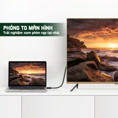 Dây cáp HDMI 2.0 4K/60Hz UGREEN HD116 thuần đồng khử Oxy hóa, dài 0.5m 1m 2m 3m - Tương thícmartTV, đầu DVD, Set top box, máy chiếuh với S