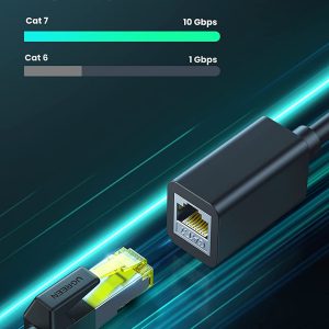 Dây cáp mạng nối dài Cat7 lõi đồng 10Gbps UGREEN NW148 8 Dây cáp mạng nối dài Cat7 lõi đồng 10Gbps UGREEN NW148