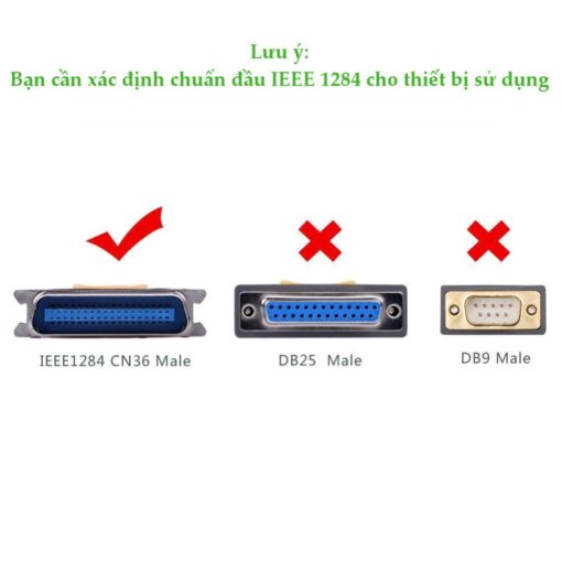 day cap may in usb sang ieee1284 parallel dai 1 2m ugreen cr124 12