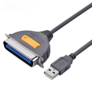 Dây cáp máy in USB sang IEEE1284 Parallel dài 1-2m UGREEN CR124 15 Dây cáp máy in USB sang IEEE1284 Parallel dài 1-2m UGREEN CR124