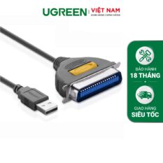 Dây cáp máy in USB sang IEEE1284 Parallel dài 1-2m UGREEN CR124