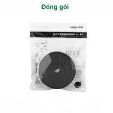 Dây dán Velcro UGREEN LP124 Tiện dụng màu xám, không xù lông - Hàng phân phối chính thức