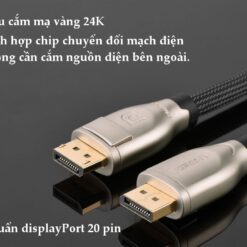 Dây DisplayPort 1.2 UGREEN DP107 - Hỗ trợ 3D 4Kx2K@60Hz