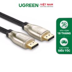 Dây DisplayPort 1.2 UGREEN DP107 - Hỗ trợ 3D 4Kx2K@60Hz