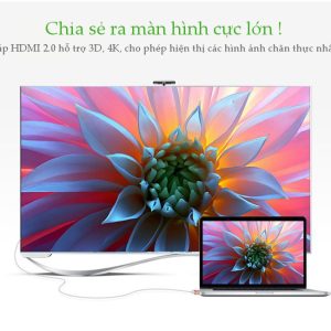 Dây HDMI 2.0 thuần đồng hỗ trợ 10Gbps, đầu hợp kim, dài từ 1-10M UGREEN HD117