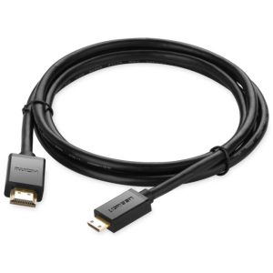 Dây cáp HDMI mini sang HDMI 1.4 thuần đồng 19+1 dài 1-3M HD108