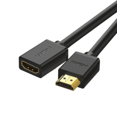 Dây nối dài HDMI 1.4 thuần đồng 19+1 dài 0.5-2M UGREEN HD107