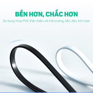 UGREEN US129 Cáp nối dài USB 3.0, Tương Thích Rộng, Chống Gỉ, Đầu Mạ Vàng 12 Dây nối dài USB 3.0 dạng dây dẹt và tròn, dài 1-3M, tốc độ truyền tải lên đến 5Gbps UGREEN US129