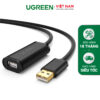Dây USB 2.0 nối dài Active UGREEN US121 có CHIP dài 5-30m