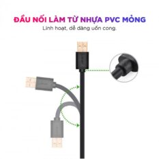 Dây cáp chuyển USB sang Mini USB đầu mạ vàng UGREEN US132