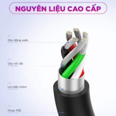 Dây USB đa năng 2 trong 1 đầu ra Micro-USB và USB Type C dài 0.25-2M UGREEN US142