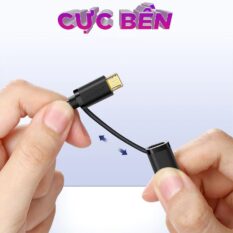 Dây USB đa năng 2 trong 1 đầu ra Micro-USB và USB Type C dài 0.25-2M UGREEN US142