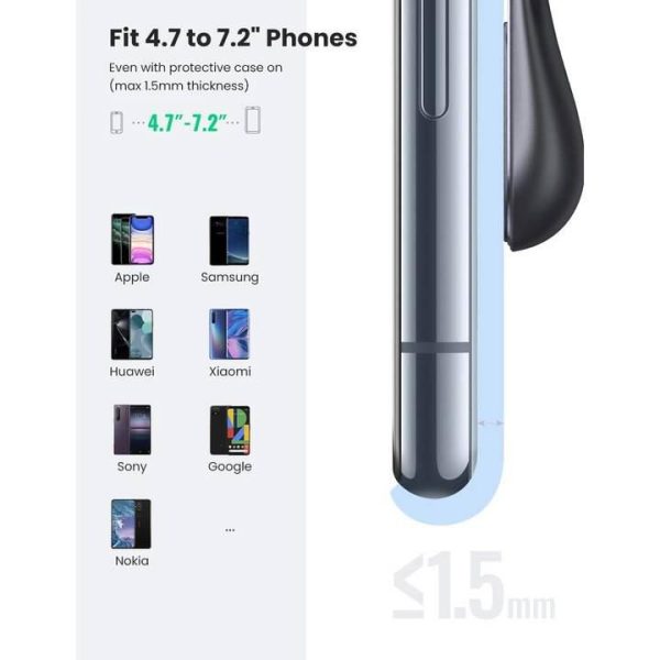 Tương thích thiết bị — Điện thoại 4,7 đến 7,2 inch