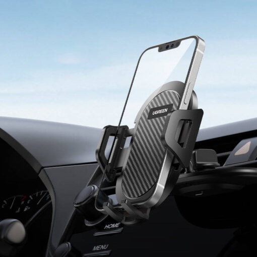 Giá đỡ điện thoại trên ô tô UGREEN 60611 - Chống shock tốt, tương thích 4.7 - 7.2 inch Đệm silicon chống xước
