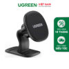 Giá đỡ điện thoại trên ô tô UGREEN LP176 - Chất liệu plastic, đệm silicon chống shock, chống xước