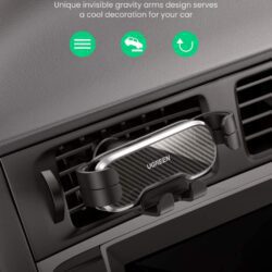 Giá đỡ điện thoại UGREEN 80539 - Kẹp khe gió điều hòa trên ô tô - Xoay góc 360 độ