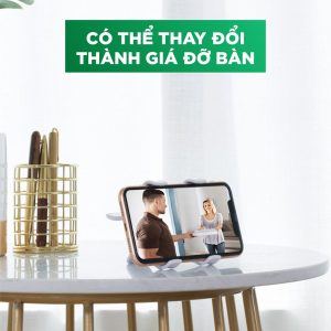Giá đỡ điện thoại UGREEN LP113 10 Giá đỡ điện thoại UGREEN LP113 - Dạng cổ ngỗng dài 90cm - Kẹp khe bàn chắc chắn, dễ dàng tùy chỉnh góc xoay