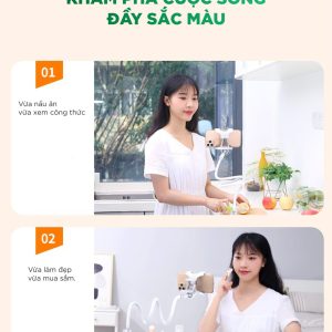 Giá đỡ điện thoại UGREEN LP113 12 Giá đỡ điện thoại UGREEN LP113 - Dạng cổ ngỗng dài 90cm - Kẹp khe bàn chắc chắn, dễ dàng tùy chỉnh góc xoay