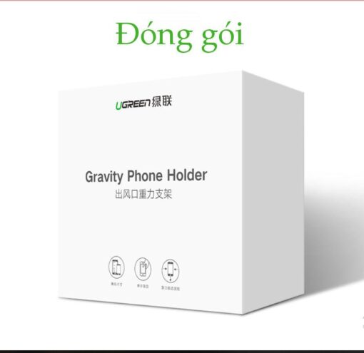gia do dien thoai ugreen lp130 cam khe gio dieu hoa tren xe hoi kich thuoc tu 47 den 65 inch hang phan phoi chinh hang 4