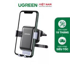 Giá đỡ điện thoại UGREEN LP148 Cắm khe gió điều, kích thước từ 4.7 đến 6 inch