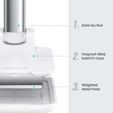 Giá đỡ điện thoại UGREEN LP373 - Thiết kế gấp gọn, mặt đệm silicon chống trầy xước