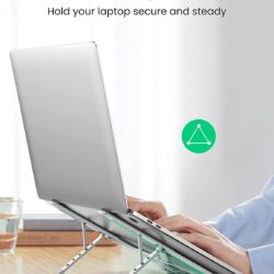 Giá đỡ laptop nhôm UGREEN LP309 LP451 - Điều chỉnh độ cao, đệm silicon chống xước - Tản nhiệt tốt cho laptop